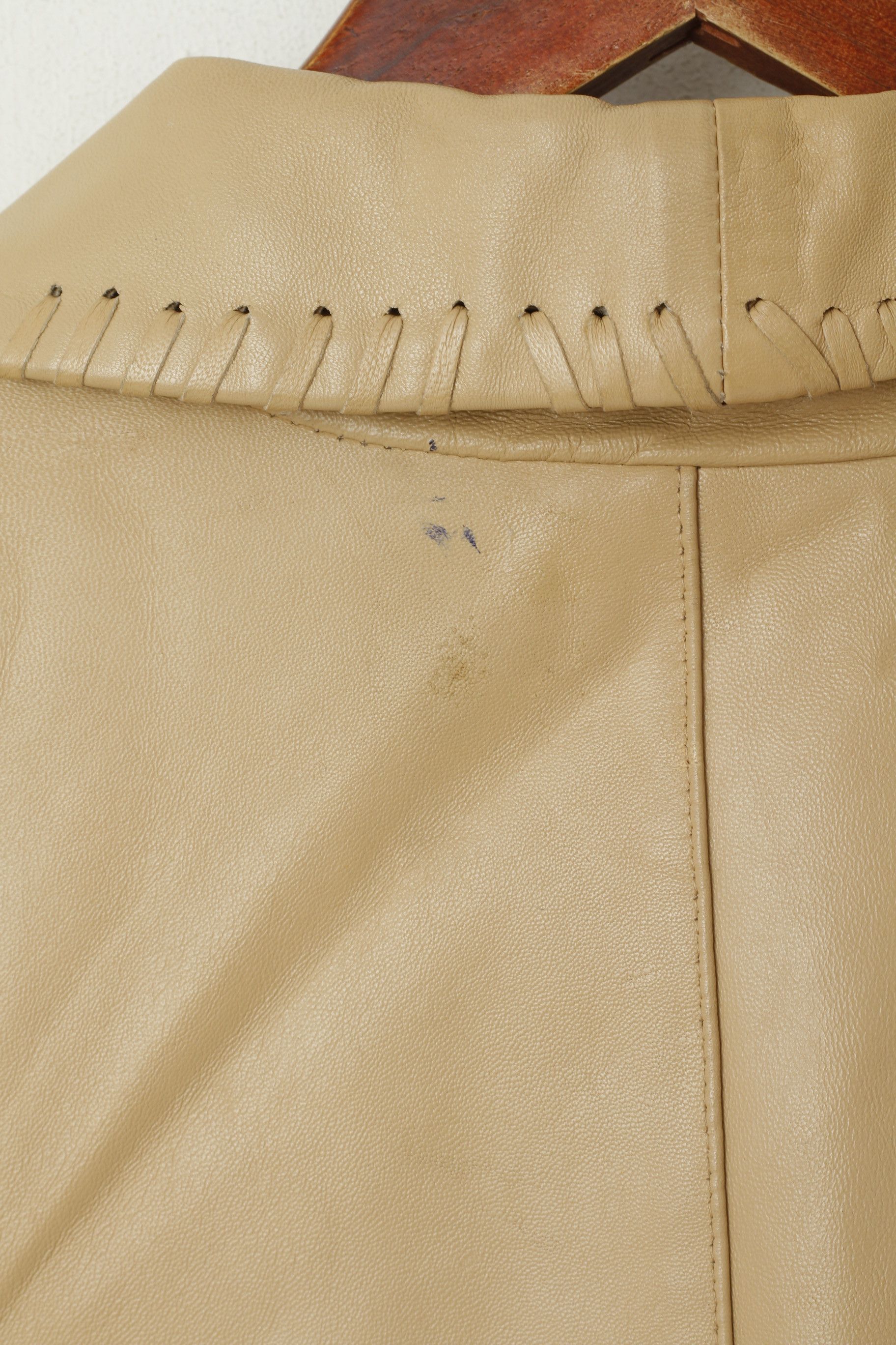 Vintage Hollies Stockholm Women 36 S Jacket Beige 8014 Size S / US 4 / IT 40 - 8 Thumbnail