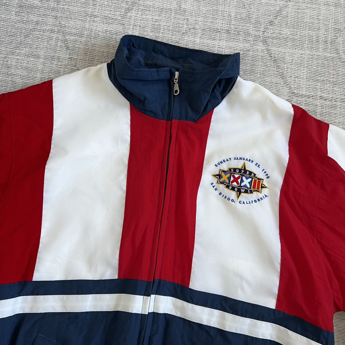 Logo Athletic Vintage 1990s Logo Athletic Football Super Bowl XXXII Jacket Size US M / EU 48-50 / 2 - 2 Thumbnail