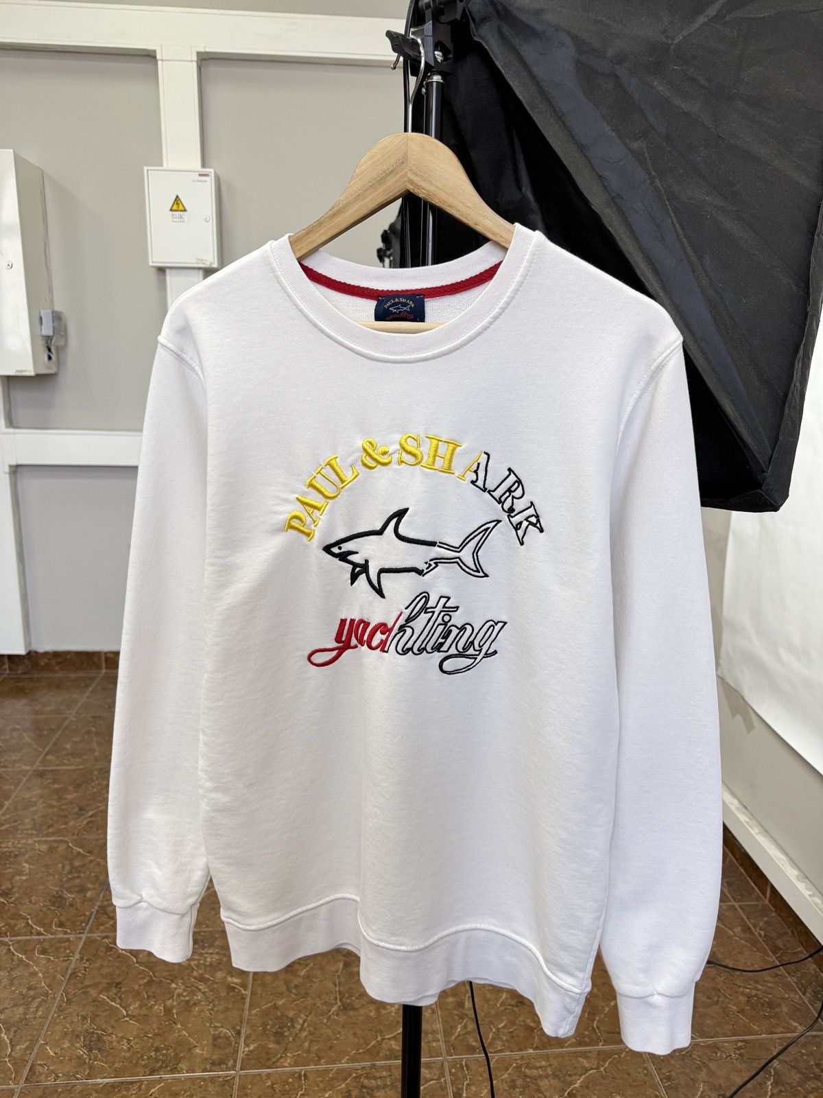Paul & Shark 🇮🇹 Paul & Shark Yachting Sweatshirt Rare Retro Hype Y2K Size US L / EU 52-54 / 3 - 1 Thumbnail