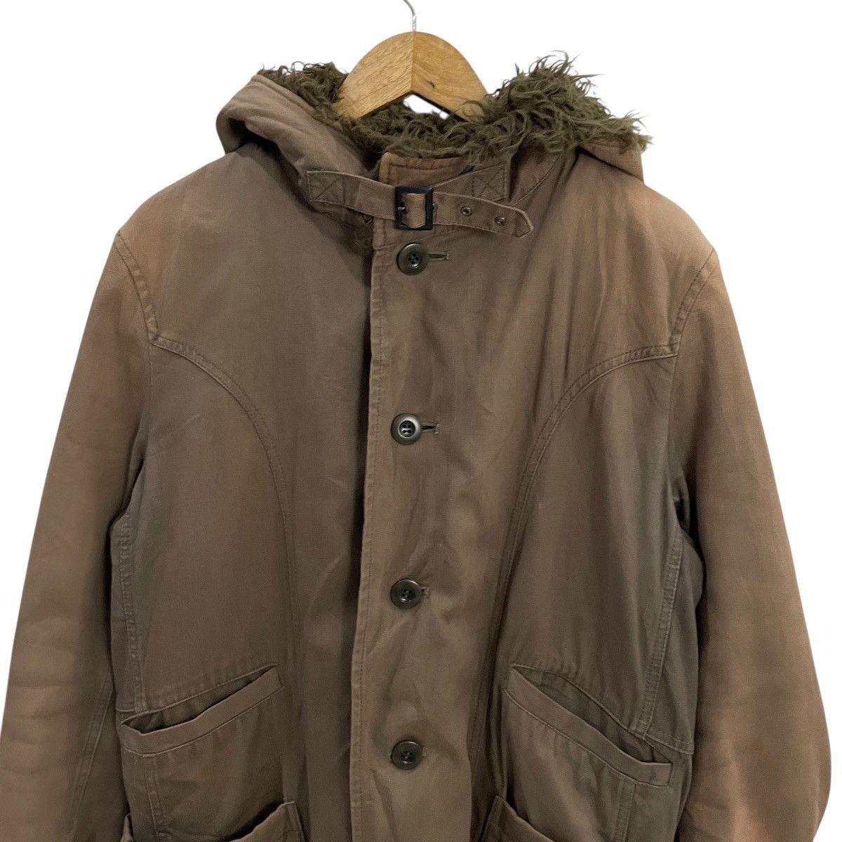 PPFM Vintage Ppfm Parkas Sherpa Fleece Hoodies Jacket Size US L / EU 52-54 / 3 - 3 Thumbnail