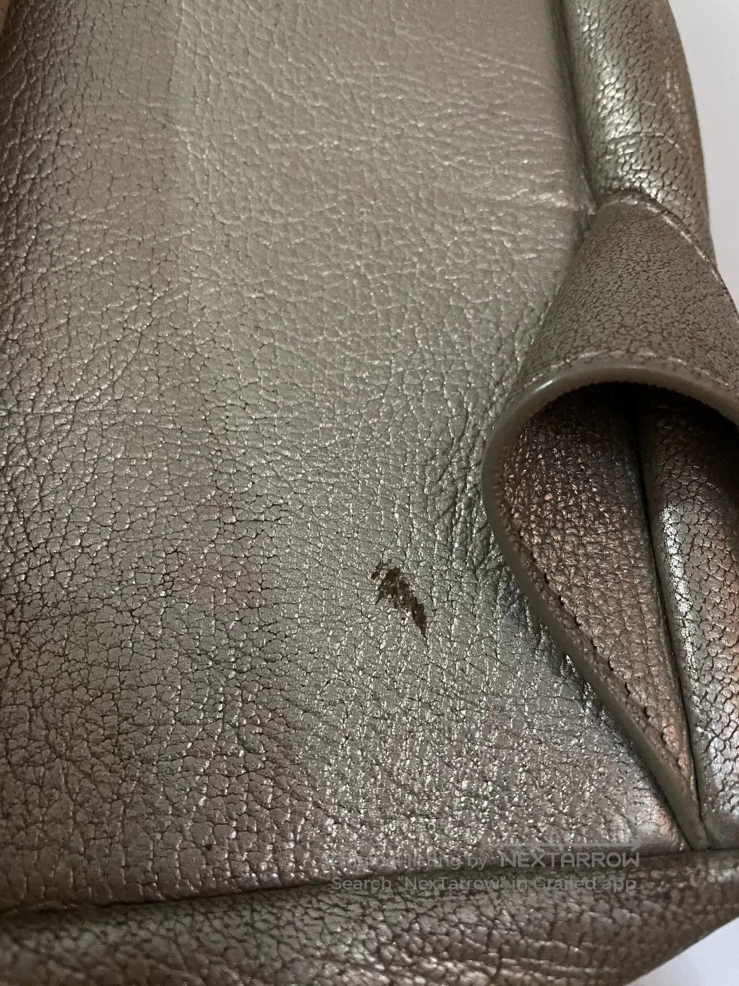 Rick Owens rick owens small leather backpack in champagne. Size ONE SIZE - 7 Thumbnail