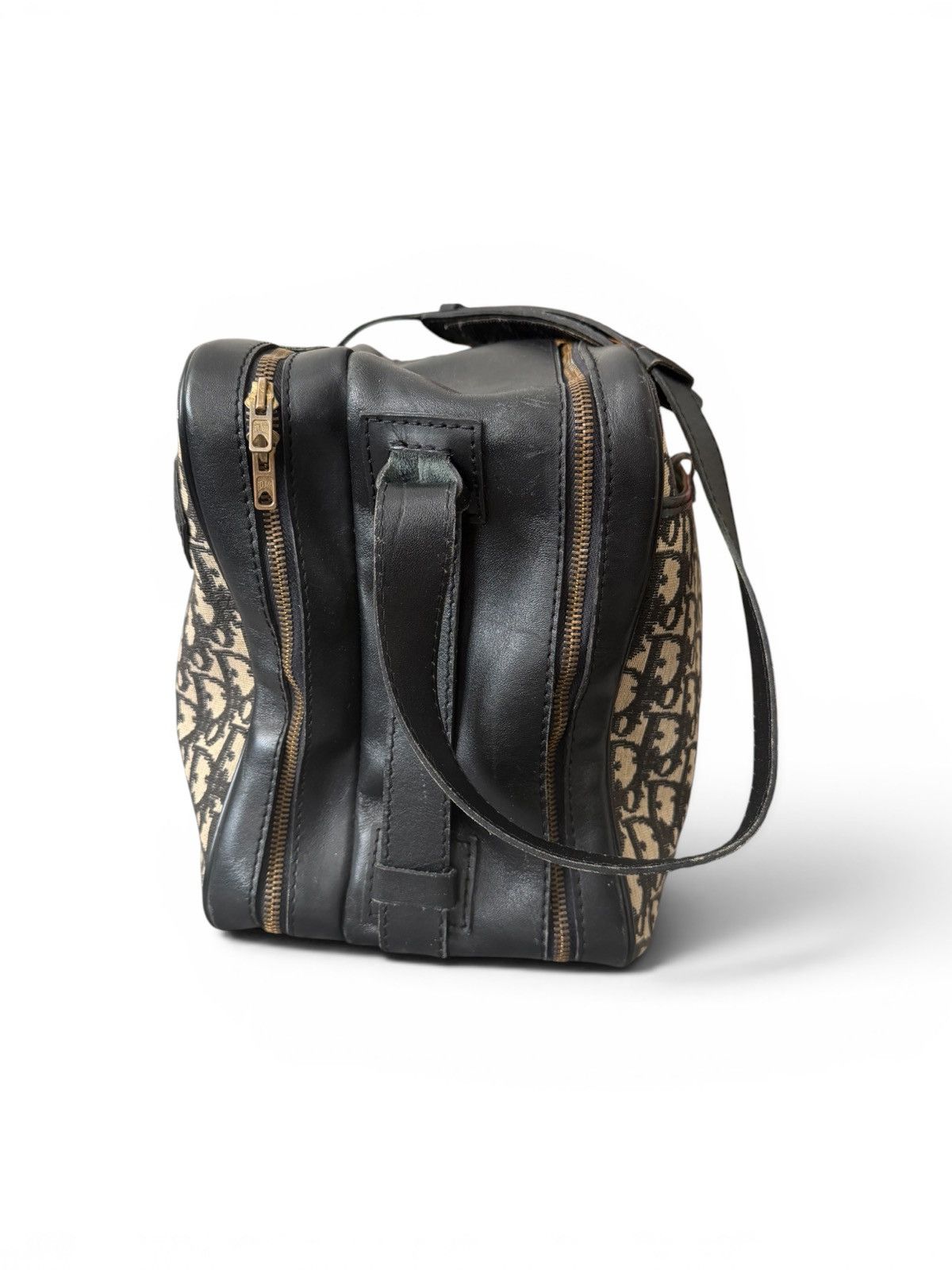 Dior Vintage Dior Oblique Monogram Travel Bag Size ONE SIZE - 6 Thumbnail