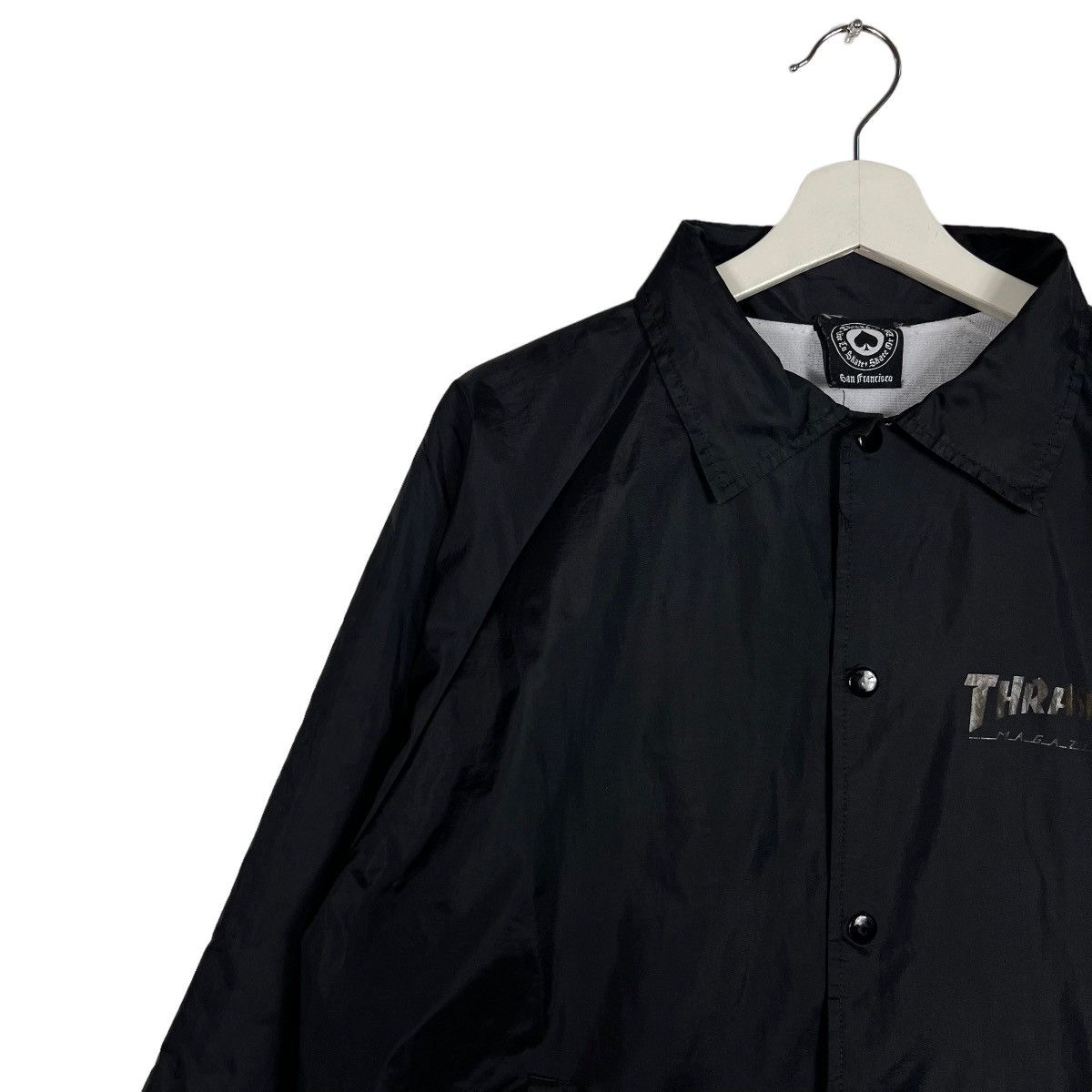 Thrasher × Vintage 🔥 VINTAGE THRASHER COACH JACKET MADE IN USA Size US M / EU 48-50 / 2 - 7 Thumbnail