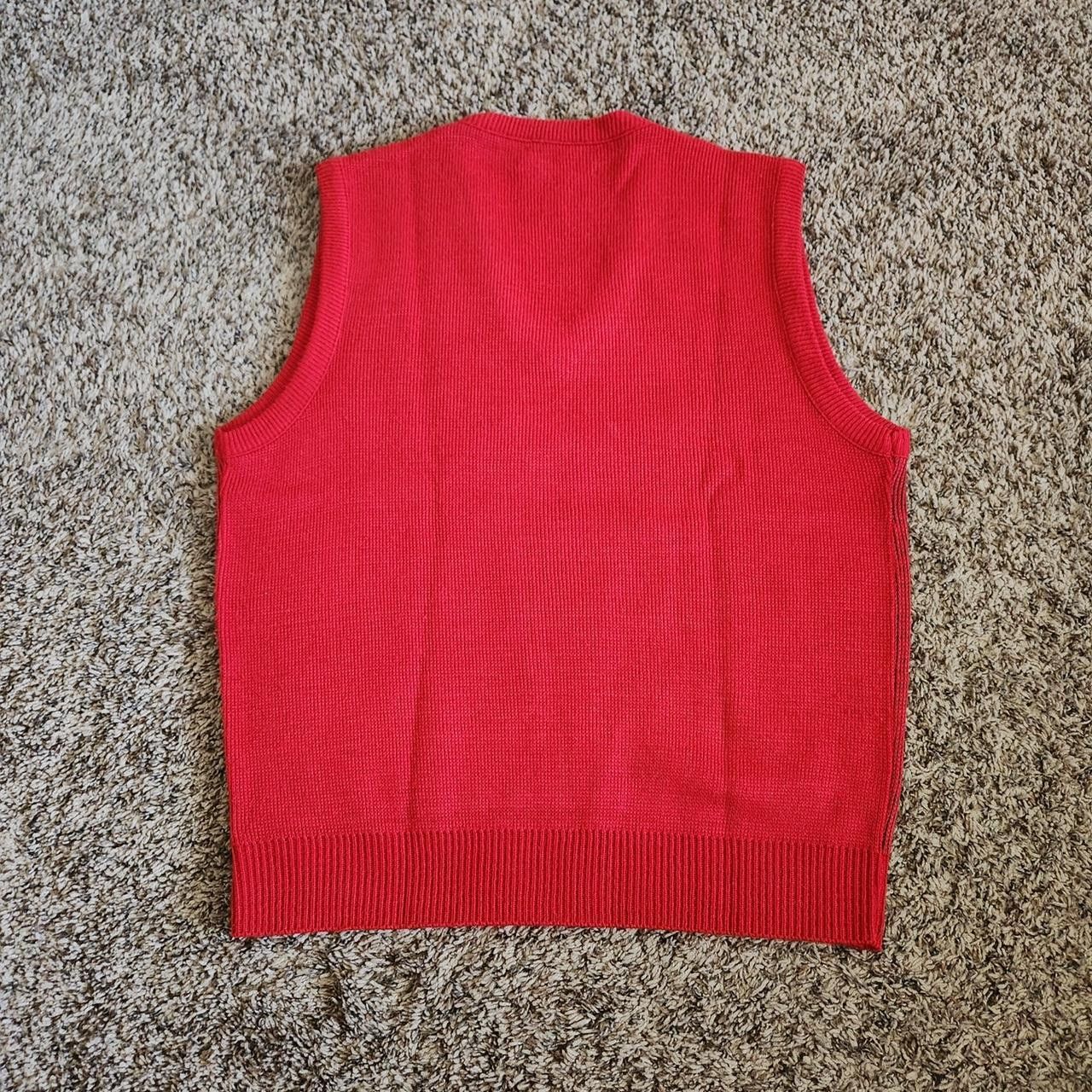 Van Heusen Vintage Plaid Knit Sweater Vest 90s Van Heusen Preppy Size US M / EU 48-50 / 2 - 5 Thumbnail