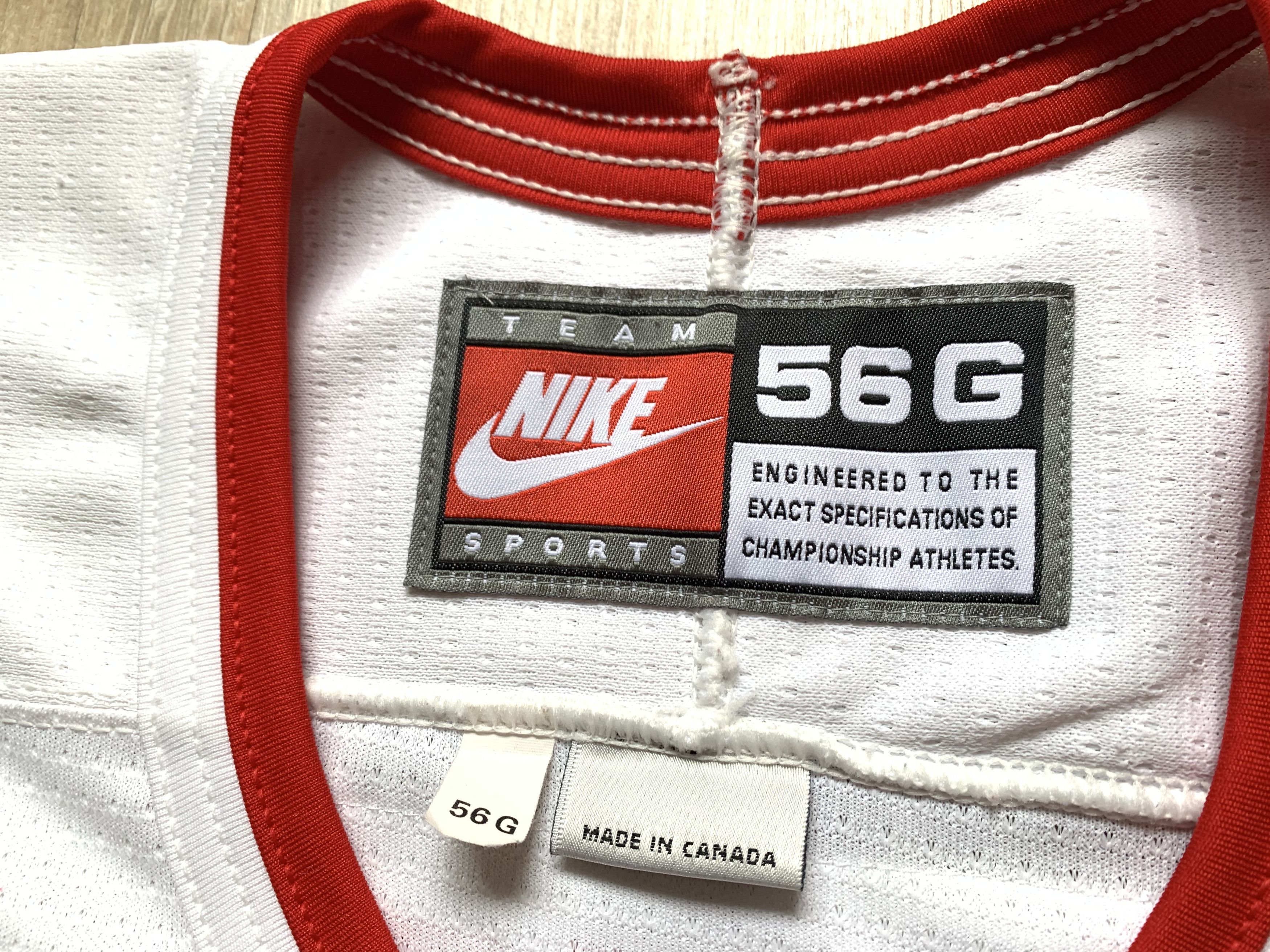NHL × Nike × Vintage Switzerland Nike Authentic Hockey Jersey Sauter #25 Size US XL / EU 56 / 4 - 4 Thumbnail