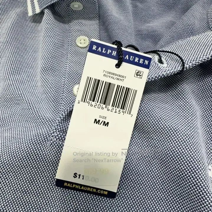 Polo Ralph Lauren Polo Ralph Lauren Logo Stripe Trim Men's Polo. Size US M / EU 48-50 / 2 - 5 Thumbnail
