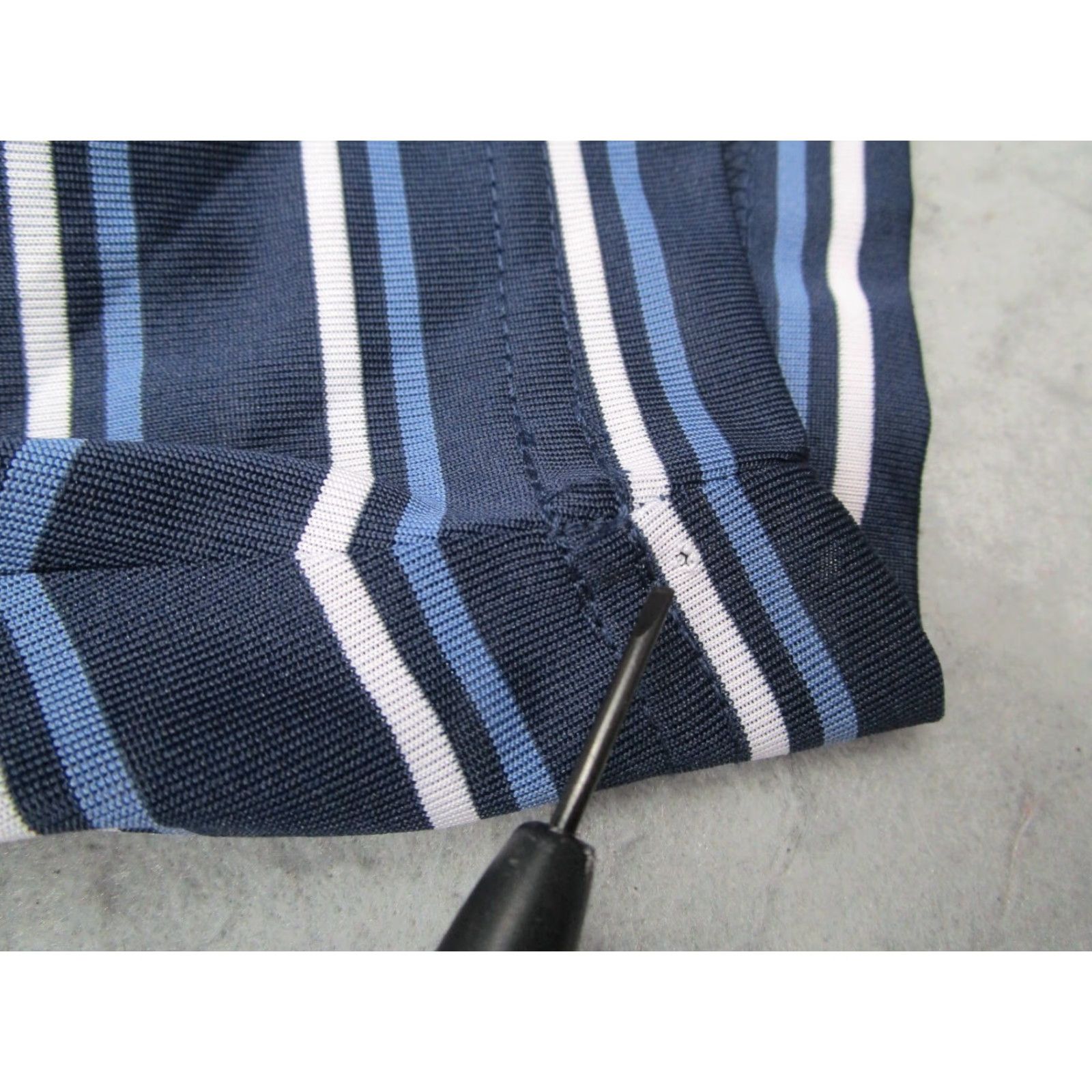 Callaway CALLAWAY Polo Shirt Mens 2XL Blue Striped OPTI-DRI UPF Performance Moisture Wicking Golf Logo SS Short Sleeve Classic 100% Polyester Size US XXL / EU 58 / 5 - 5 Thumbnail