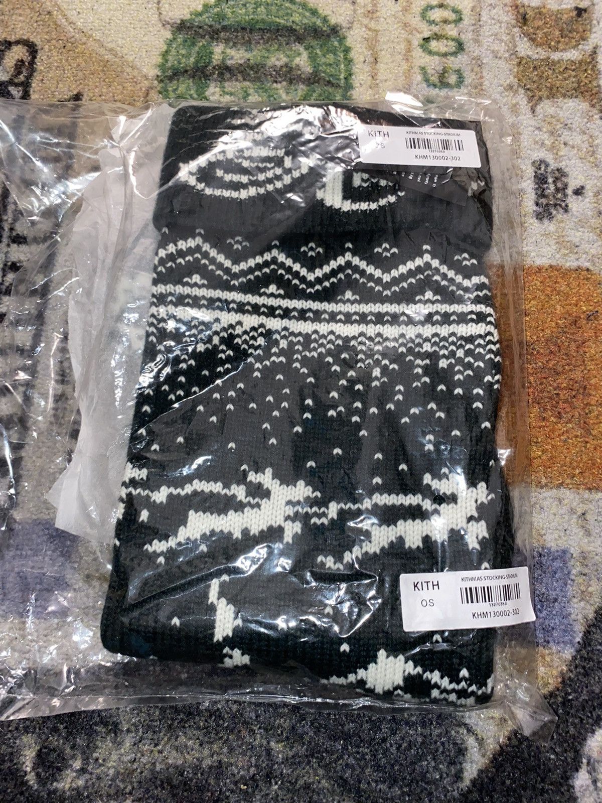 Kith Kith Kithmas Stocking Stadium (dark green) Size ONE SIZE - 2 Thumbnail
