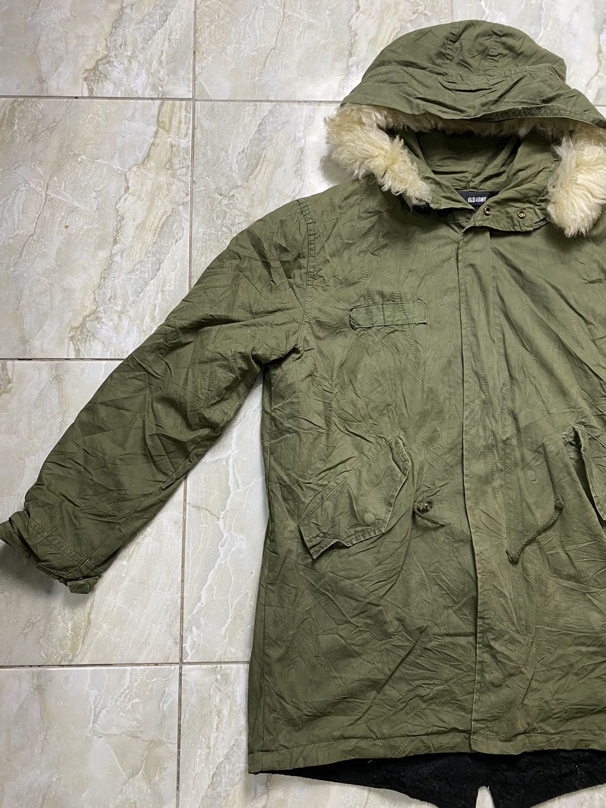 Japanese Brand Dope!Winter Fashion Fur Hoodie Jacket Size US XL / EU 56 / 4 - 18 Thumbnail