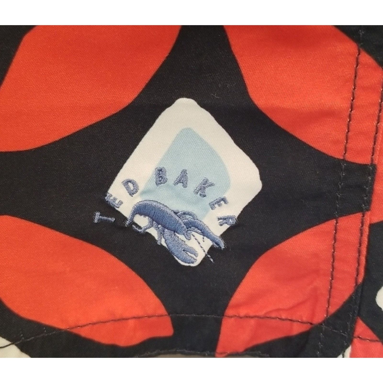Ted Baker Ted Baker London Lined Print Swim Geometric Trunks 4 W 32 Size US 32 / EU 48 - 6 Thumbnail