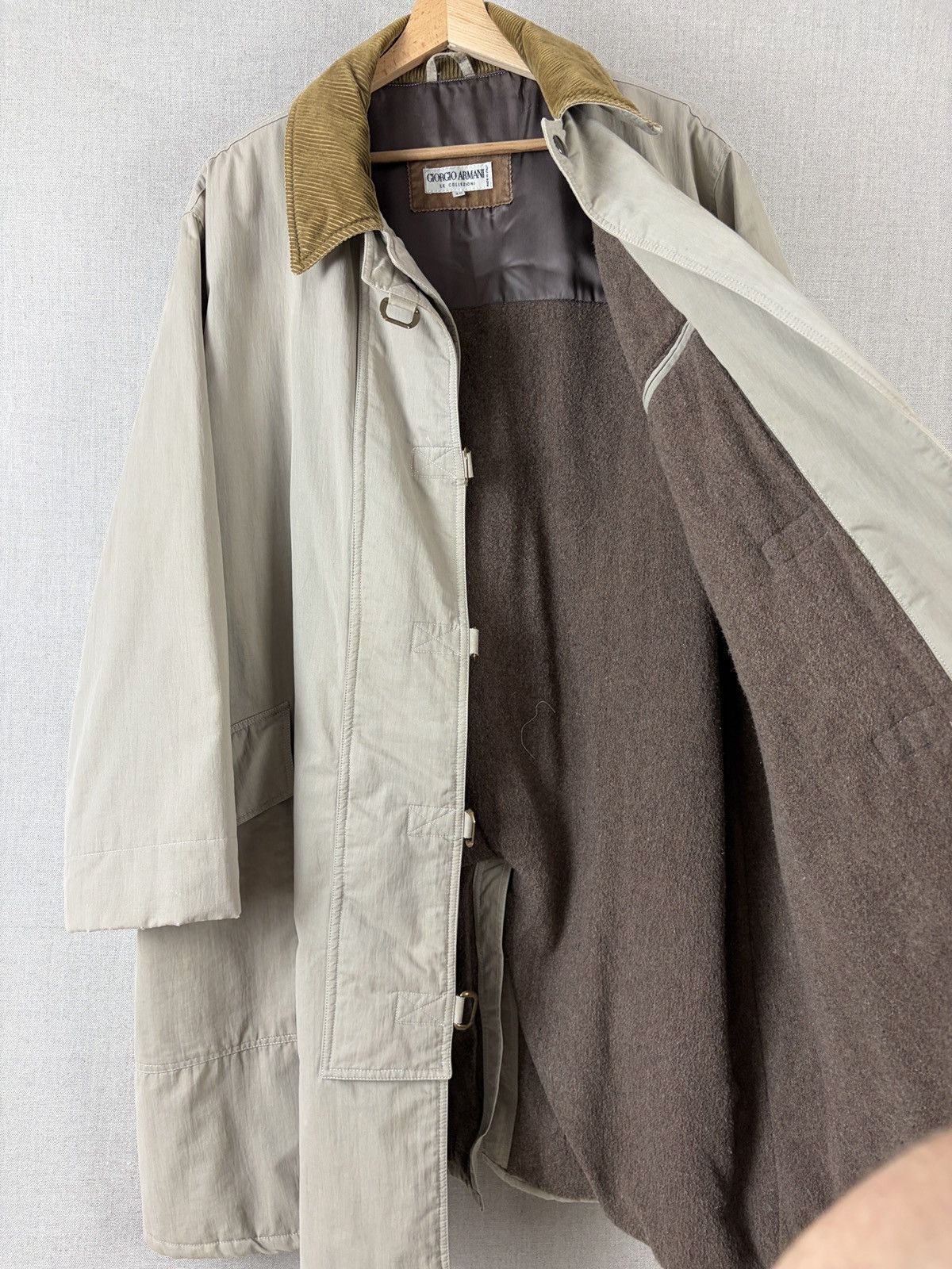 Giorgio Armani Giorgio Armani Fireman Coat Vintage 1980s 1990s metal straps Size US M / EU 48-50 / 2 - 4 Thumbnail