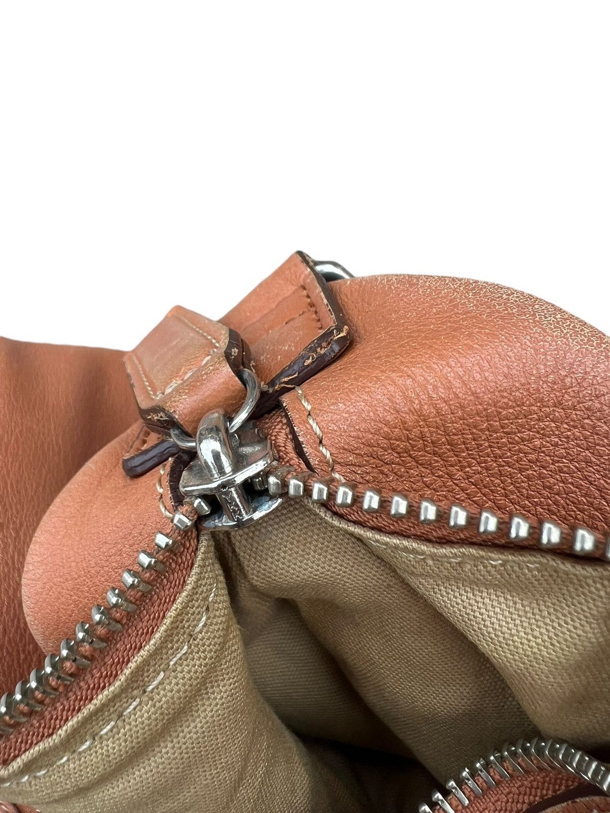 Leather Vintage Tsuchiya Kaban Distressed Muddy Patina Leather Bag Size ONE SIZE - 20 Thumbnail