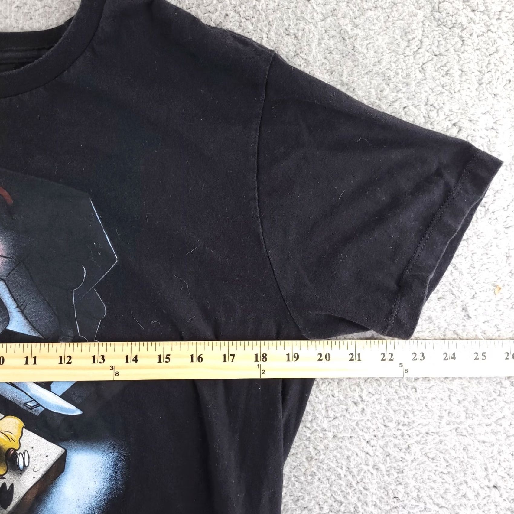 Ripple Junction Ripple Junction Ricky and Morty T Shirt Mens Large Black Short Sleeve Crew Neck Size US L / EU 52-54 / 3 - 5 Thumbnail