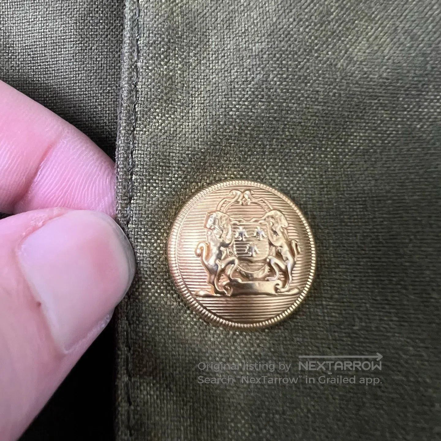 Celine Celine Corduroy Collar Hunting Jacket. Size XS / US 0-2 / IT 36-38 - 5 Thumbnail