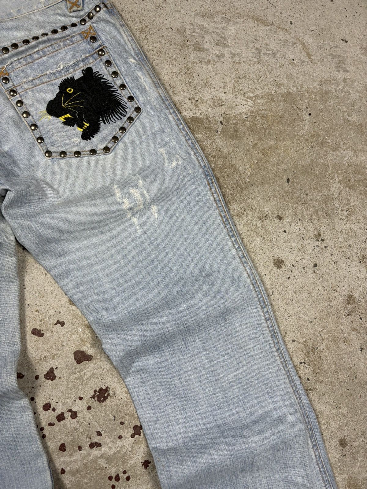 Dolce & Gabbana SS 2006 Dolce & Gabbana Studded Distressed Style Bootcut Size 28" / US 6 / IT 42 - 17 Thumbnail