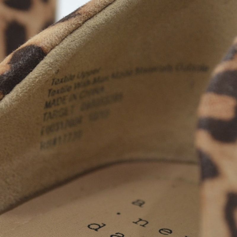 Other A New Day Leopard Print Women's Sandals Size 8 Brown Black Size US 8 / IT 38 - 16 Thumbnail