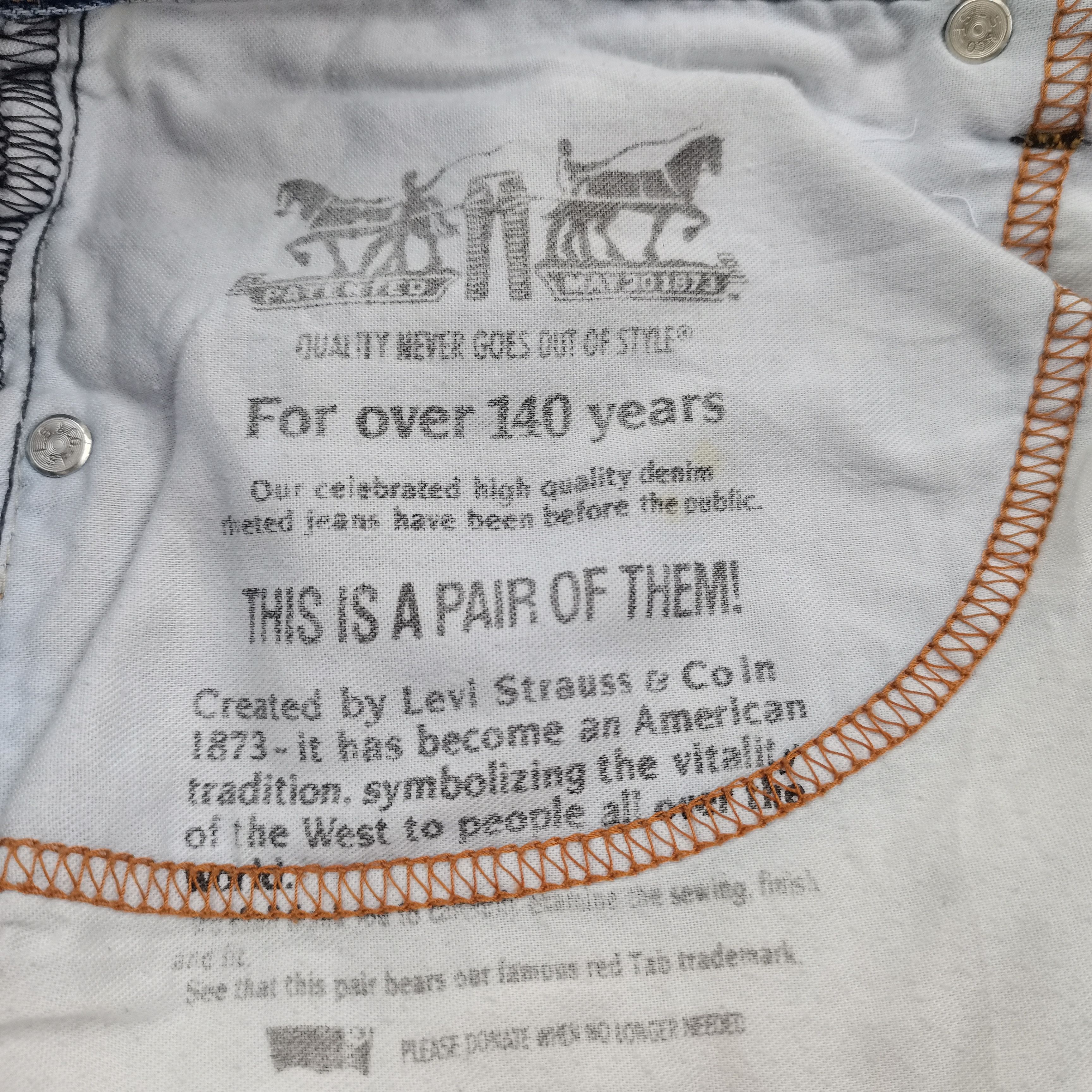 Levi's Vintage LEVI'S 505 Denim Pants Made In Egypt 36 X 30 Size US 36 / EU 52 - 12 Thumbnail