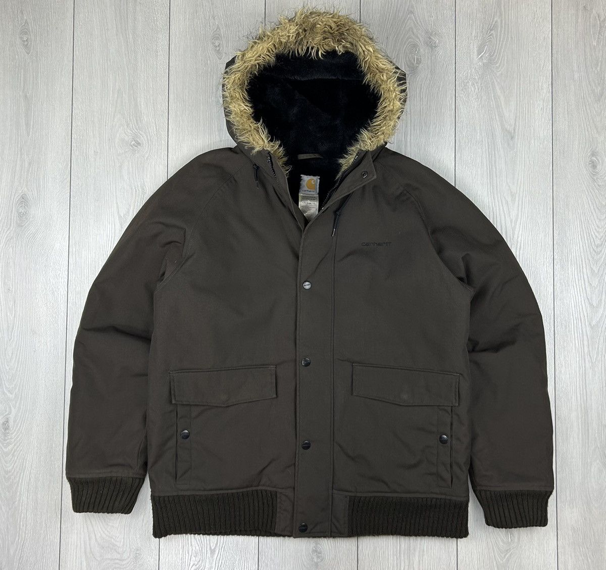 Carhartt × Vintage Carhartt Vintage Jacket Size XL Brown Size US XL / EU 56 / 4 - 1 Thumbnail