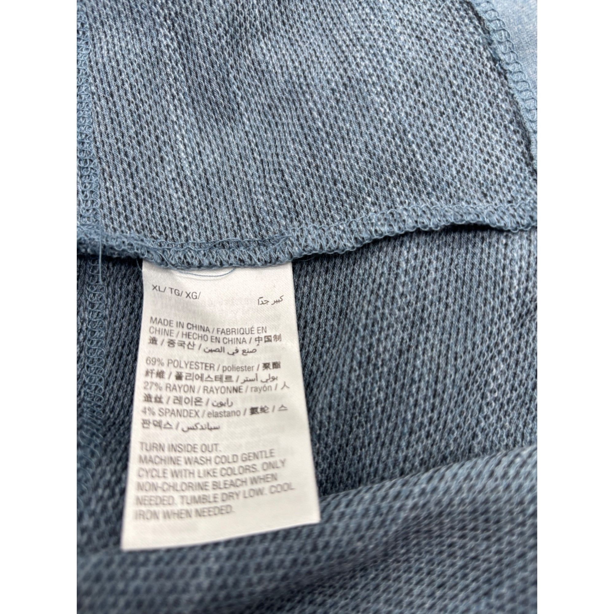 Style & Co Style & Co X-Front Bell-Sleeve Top, Steel Blue, Sz. XL Size XL / US 12-14 / IT 48-50 - 7 Thumbnail