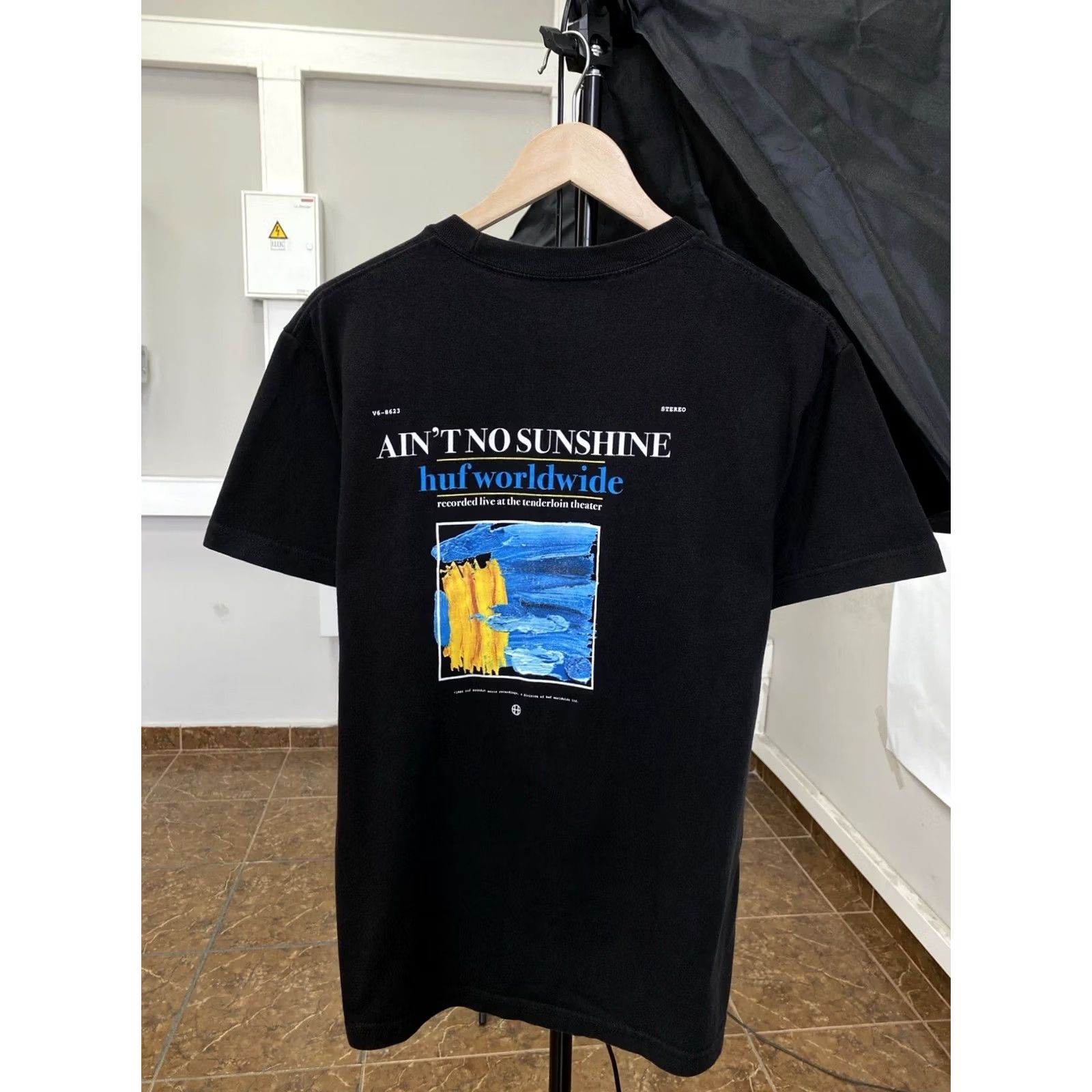 Huf VINTAGE HUF Worldwide Art t-shirt M Black Mens 1984 Skateboards rare hype Shirt Size US M / EU 48-50 / 2 - 2 Thumbnail