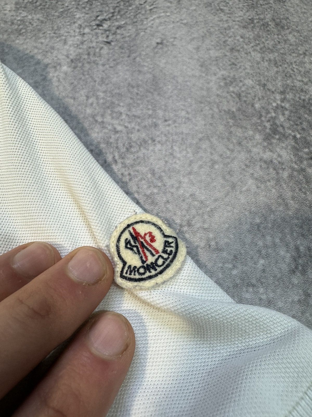 Moncler × Vintage Vintage Moncler Polo Shirt Size US XL / EU 56 / 4 - 4 Thumbnail