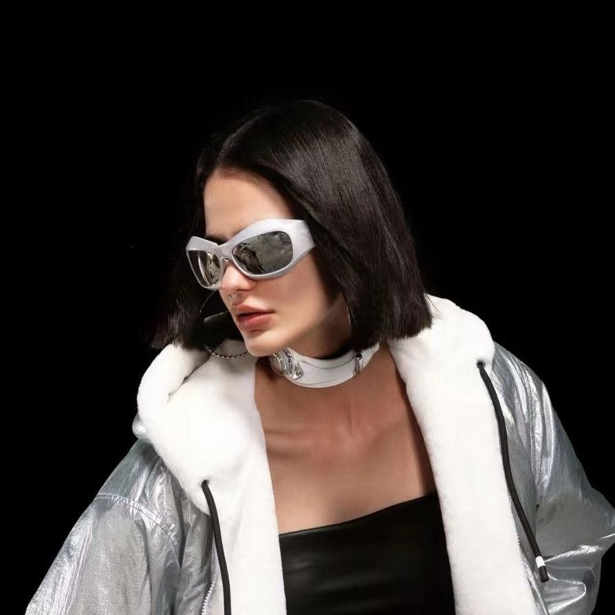 Electric Visual Rare Street ins style custom avant-garde sunglasses Size ONE SIZE - 6 Thumbnail
