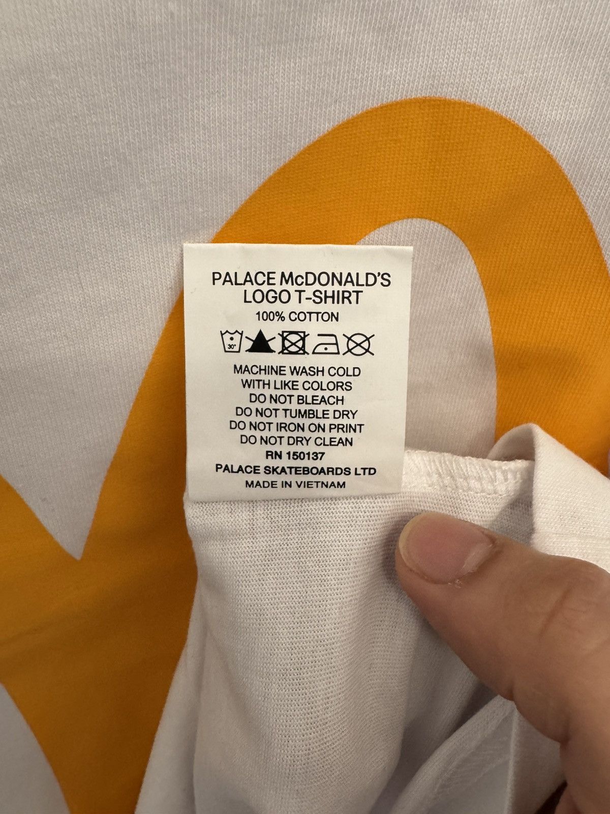 Palace Palace x Mcdonald Tee Size US S / EU 44-46 / 1 - 5 Thumbnail