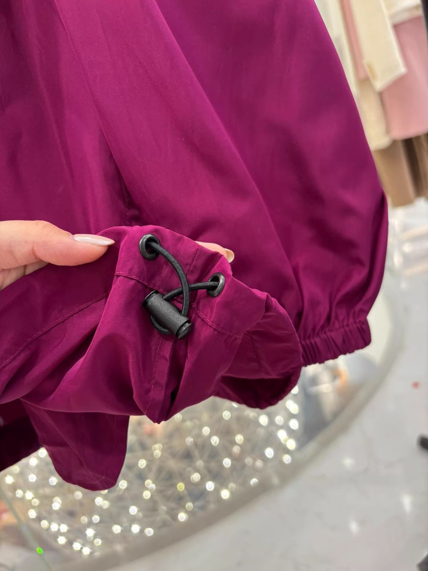Balenciaga Balenciaga Purple Oversize Shell Jacket Deadstock 36 Size XS / US 0-2 / IT 36-38 - 5 Thumbnail