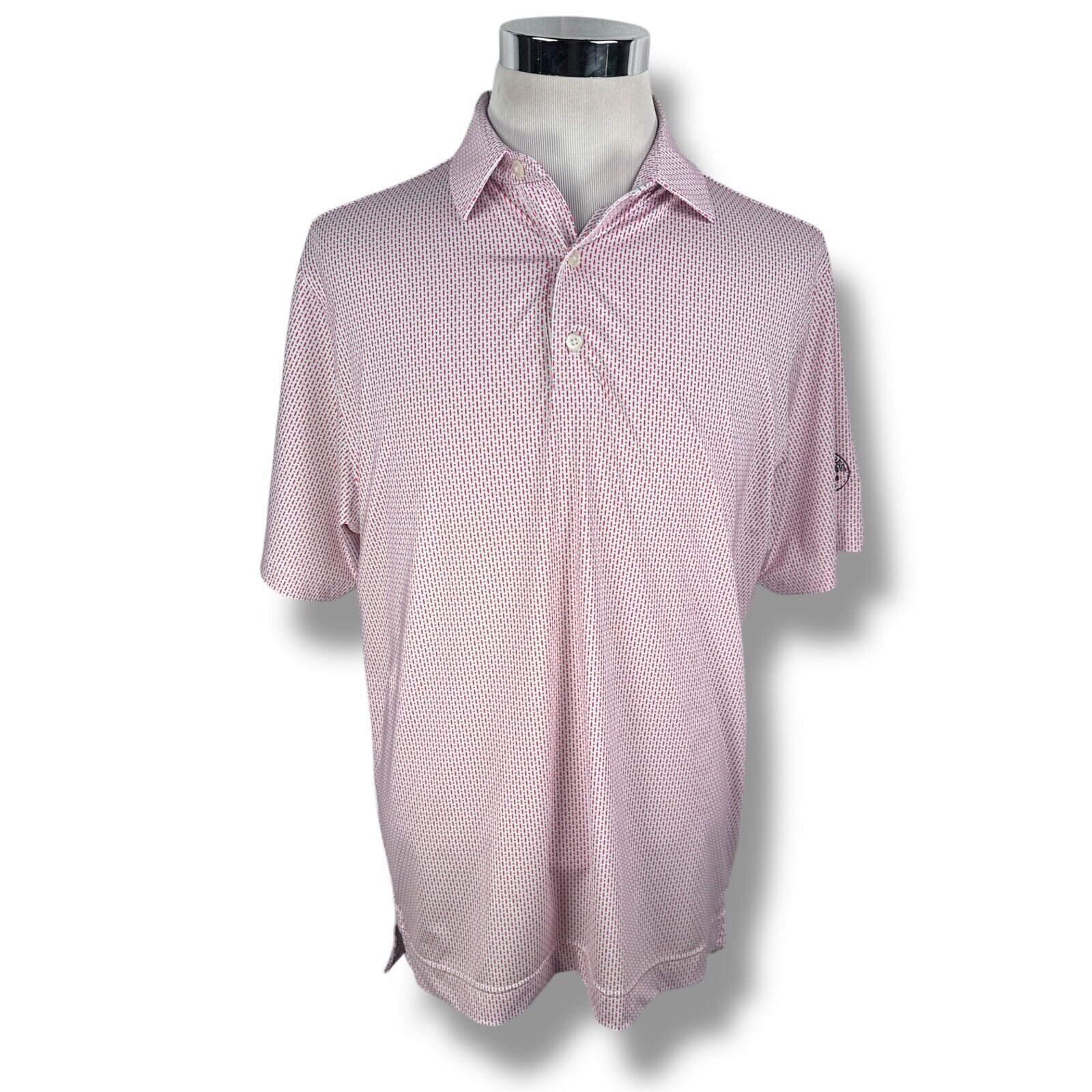 Footjoy FootJoy Polo Shirt Men’s Medium Multi Geometric Stretch Size US M / EU 48-50 / 2 - 1 Thumbnail