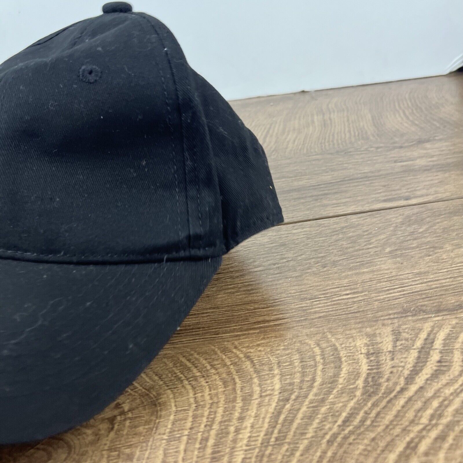 Other Black Baseball Cap Hat Black Cap Hat Adjustable Hat Black Ad Size ONE SIZE - 7 Thumbnail