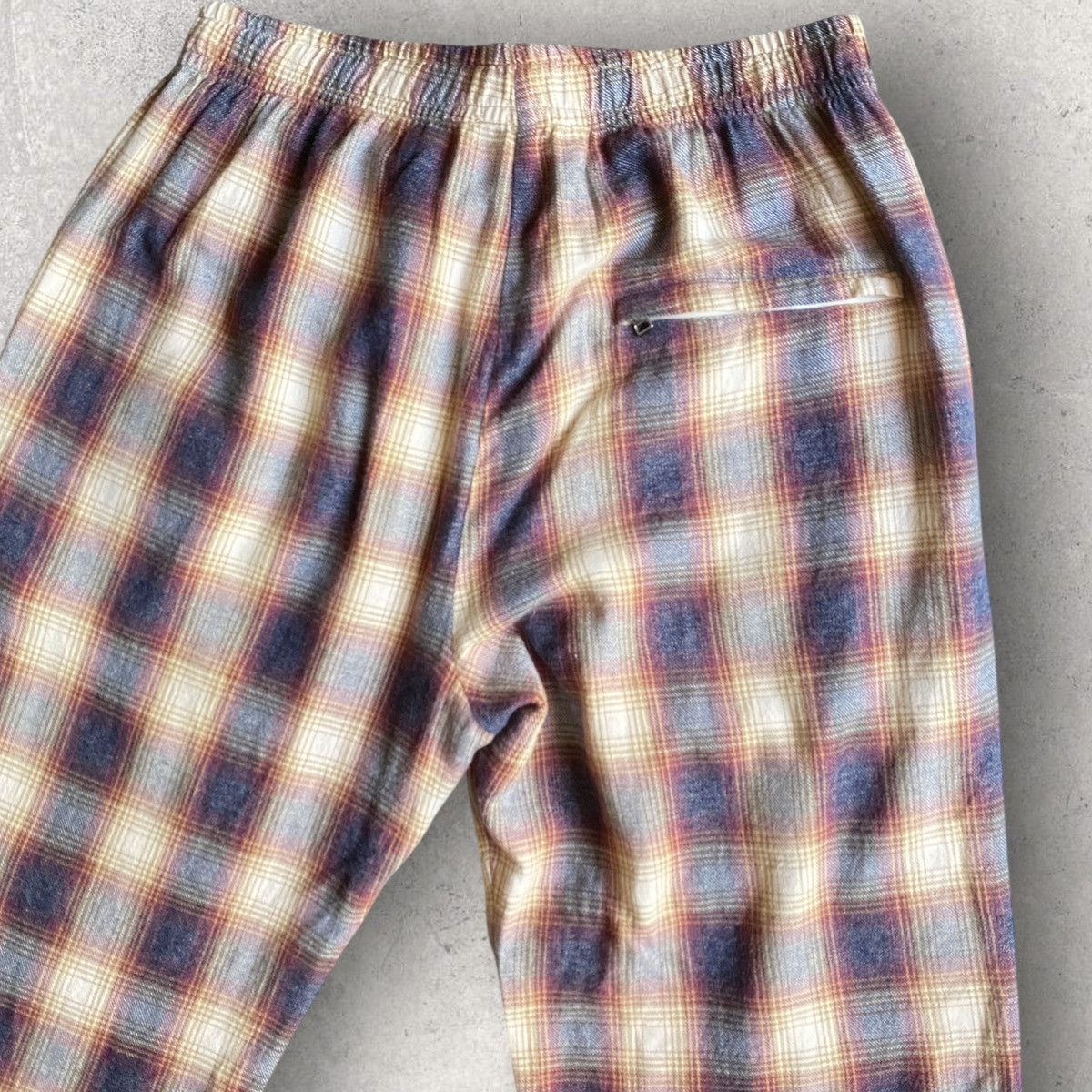 Faith Connexion Navy And Burgundy Plaid Pajama Pants Size US 32 / EU 48 - 5 Thumbnail