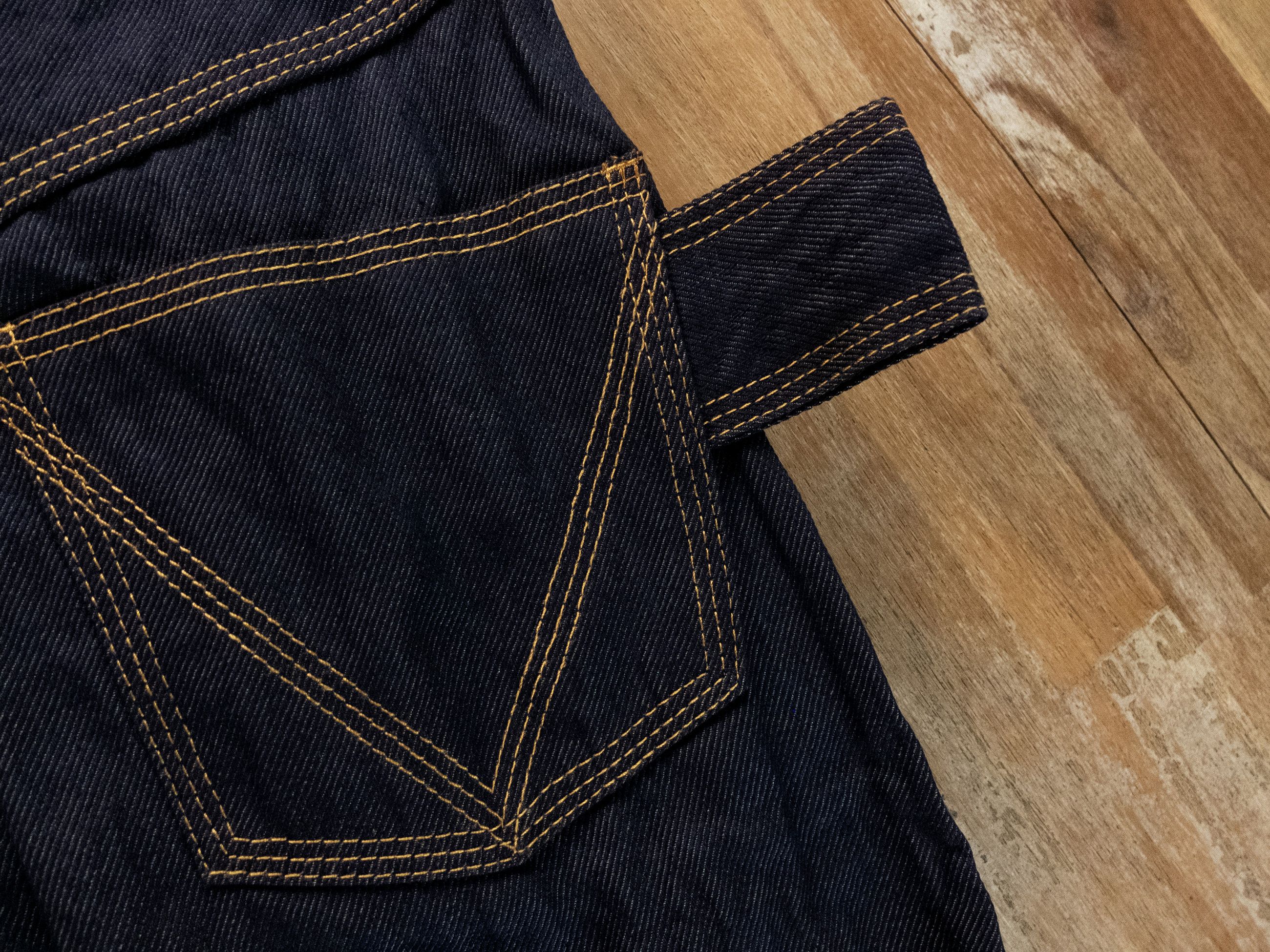 Bottega Veneta BOTTEGA VENETA navy blue crumpled metallic effect jeans 32 Size US 32 / EU 48 - 11 Thumbnail