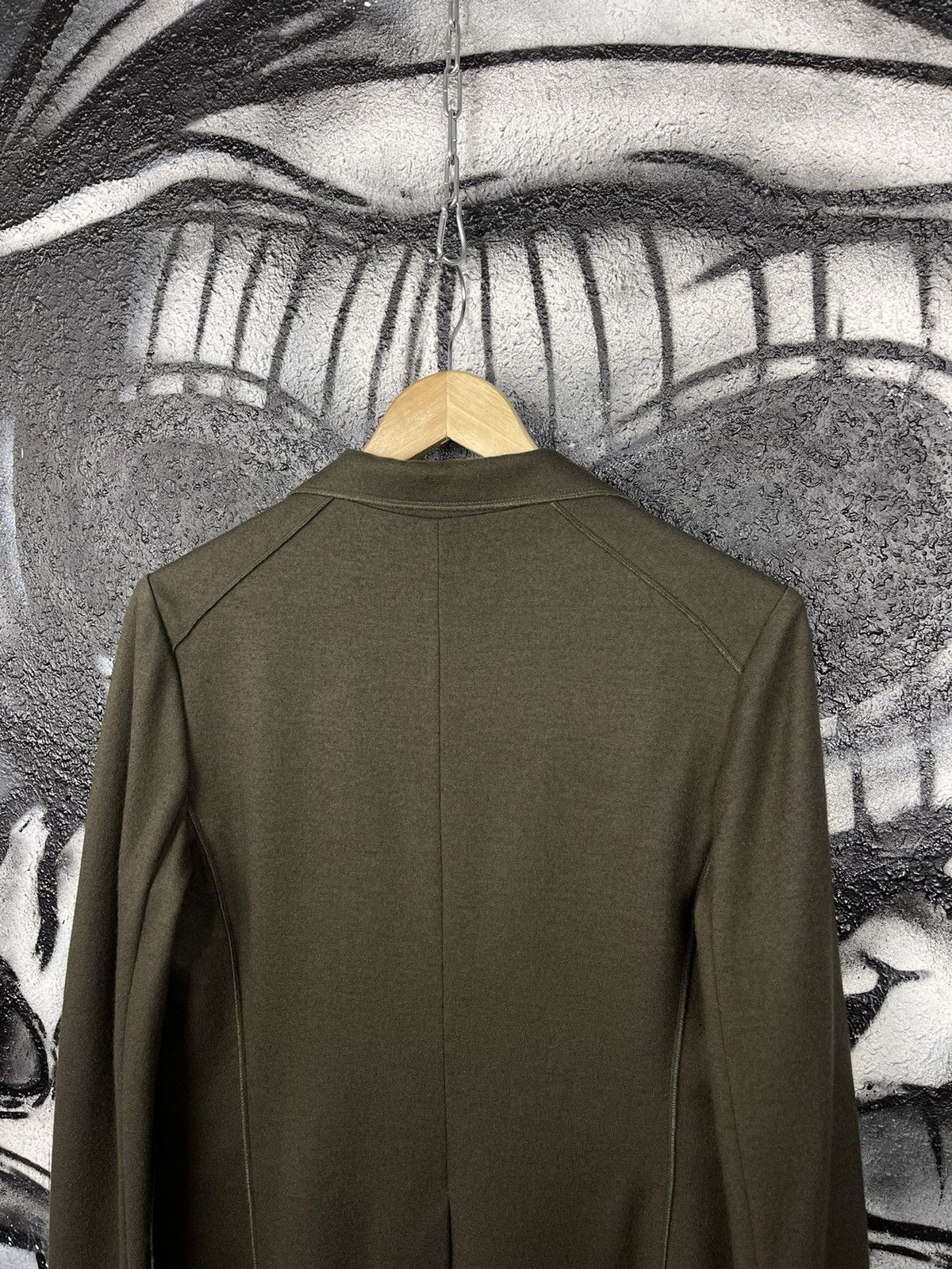 Rag & Bone Rag & Bone New York Wool Single Button Olive Blazer Women’s Size M / US 6-8 / IT 42-44 - 6 Thumbnail