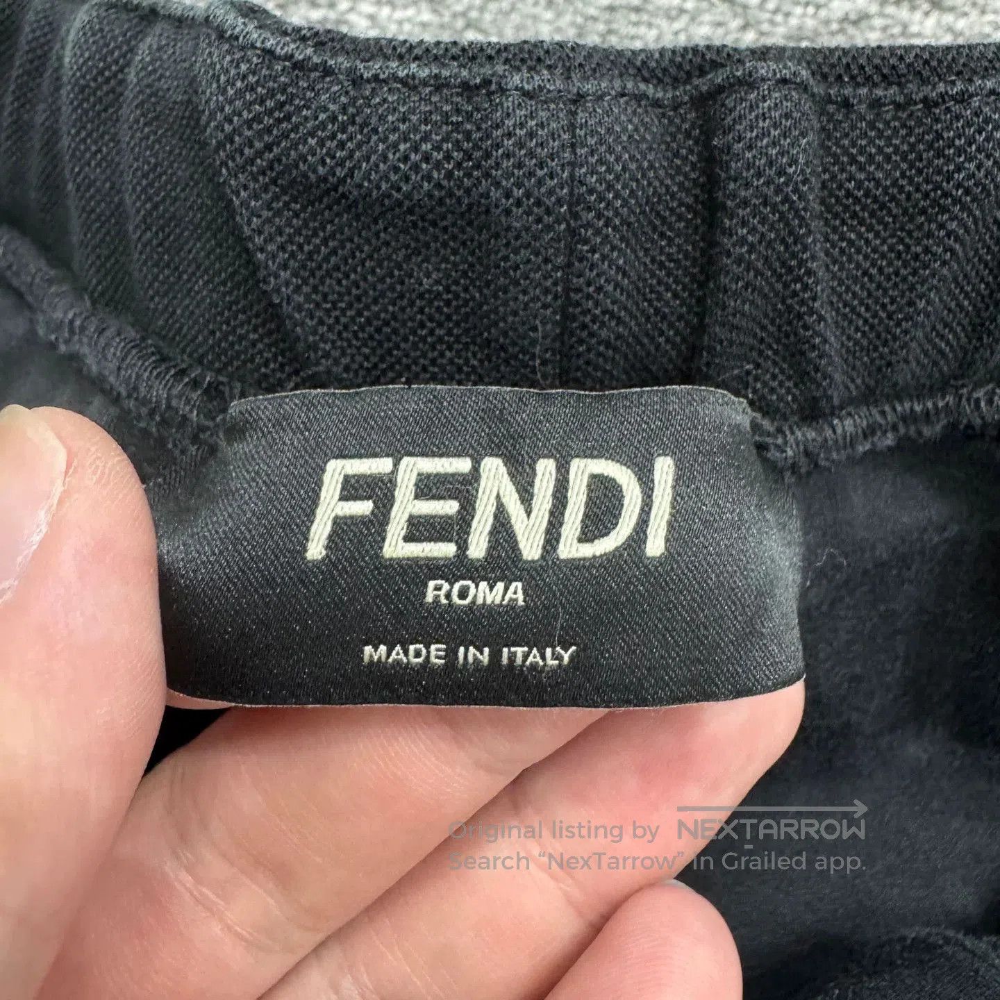 Fendi Fendi Double F All-over Flocked Casual Pants. Size US 32 / EU 48 - 2 Thumbnail