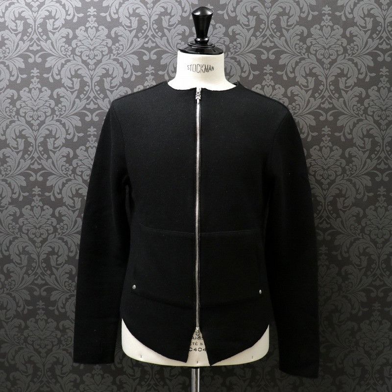 image of Chrome Hearts Cashmere Zip Sweater in Black, Men's (Size Medium)