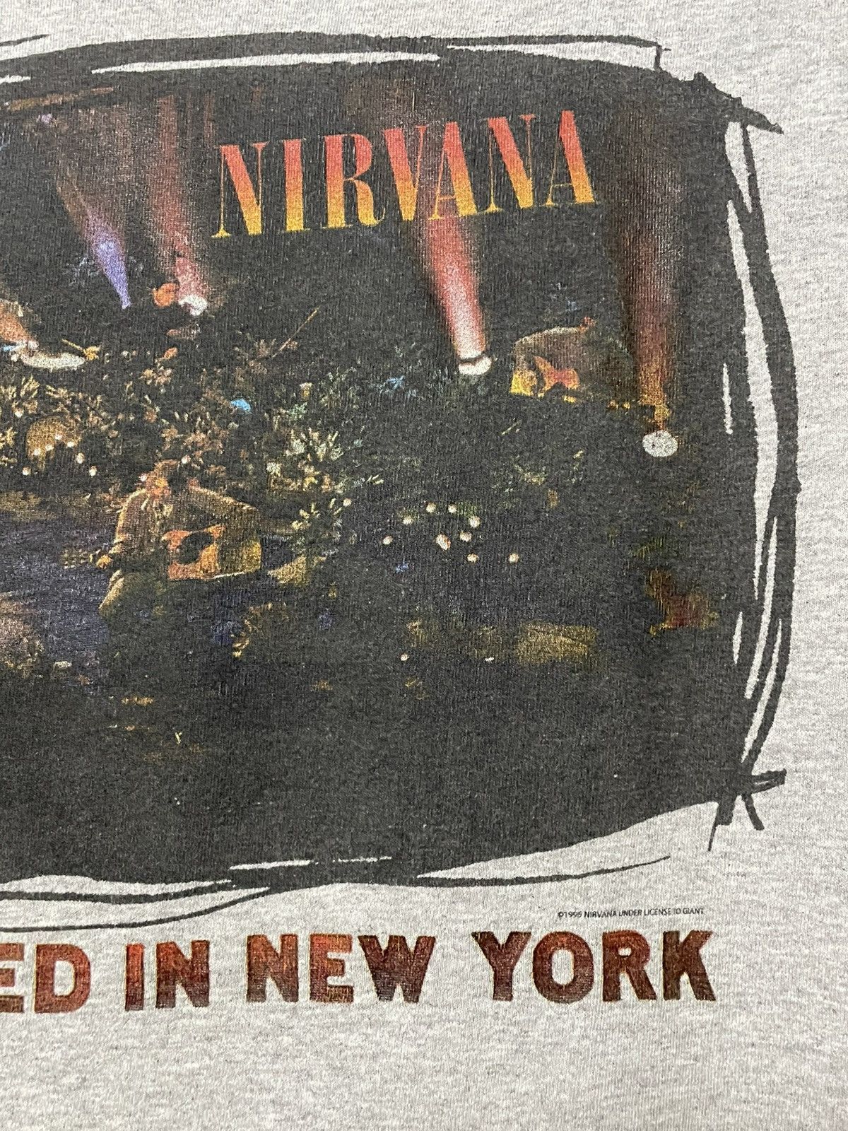 Vintage Vintage 1995 Nirvana Mtv Unplugged In New York Grail Og Tee Size US M / EU 48-50 / 2 - 11 Thumbnail