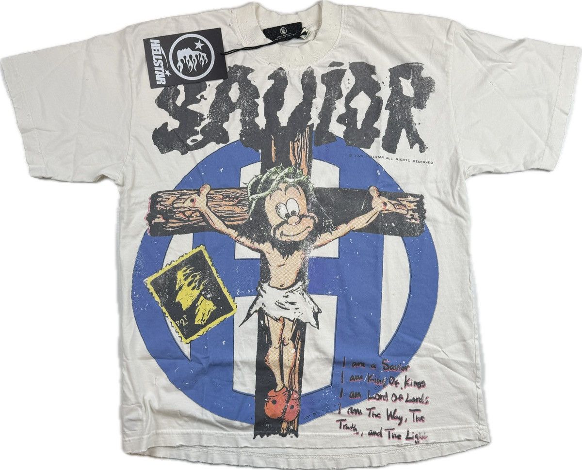 HELLSTAR Hellstar Cartoon Savior T-shirt Size US S / EU 44-46 / 1 - 1 Thumbnail