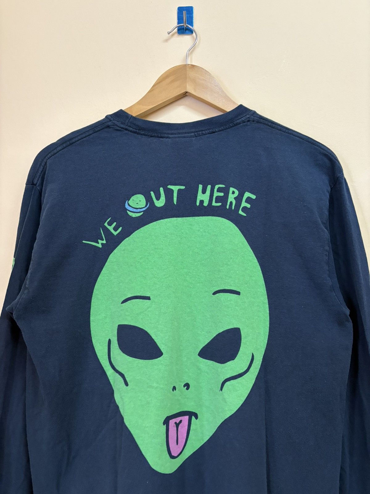 RIPNDIP Vintage Y2k Ripndip Alien Skateboard Streetwear T-Shirt Size US M / EU 48-50 / 2 - 4 Thumbnail