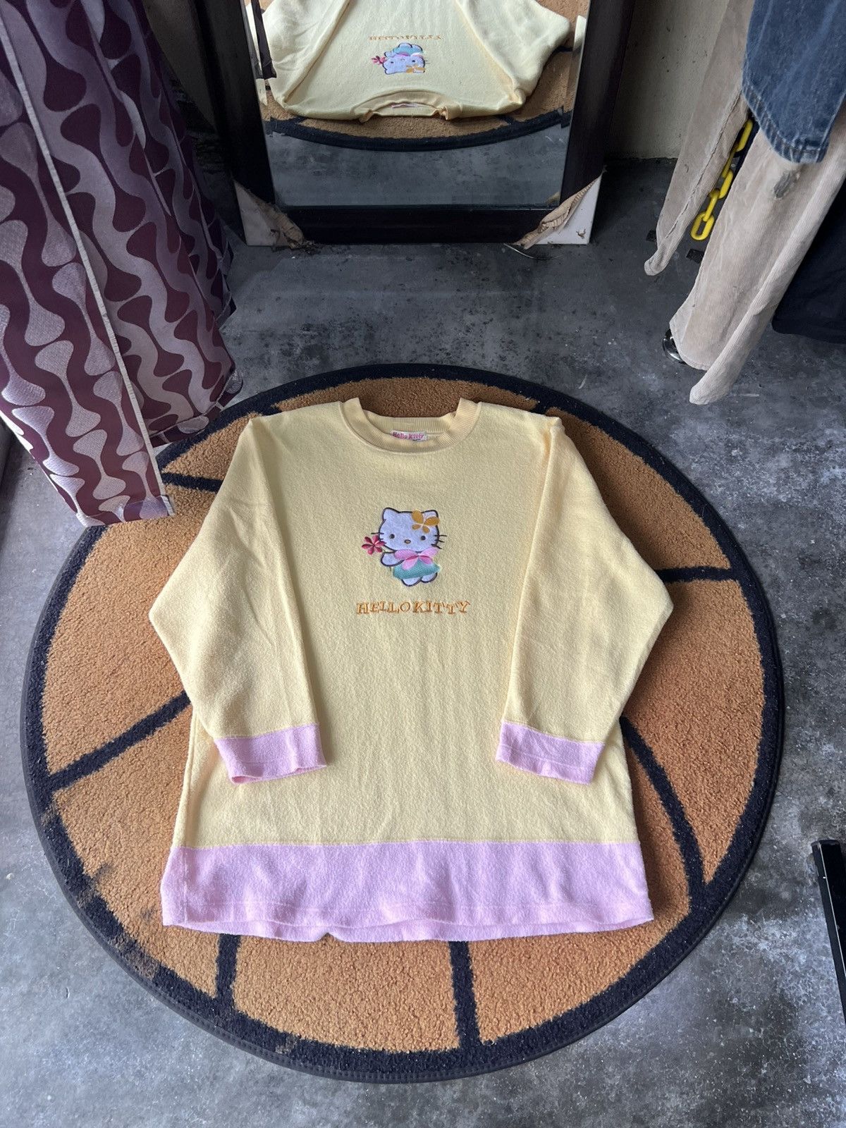 🔥Vintage Y2K Hello Kitty Fleece Long Sleeve