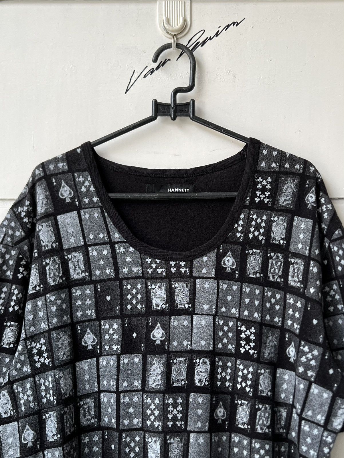 Katharine Hamnett London HAMNETT Playing Card Print T-shirt Size US M / EU 48-50 / 2 - 9 Thumbnail