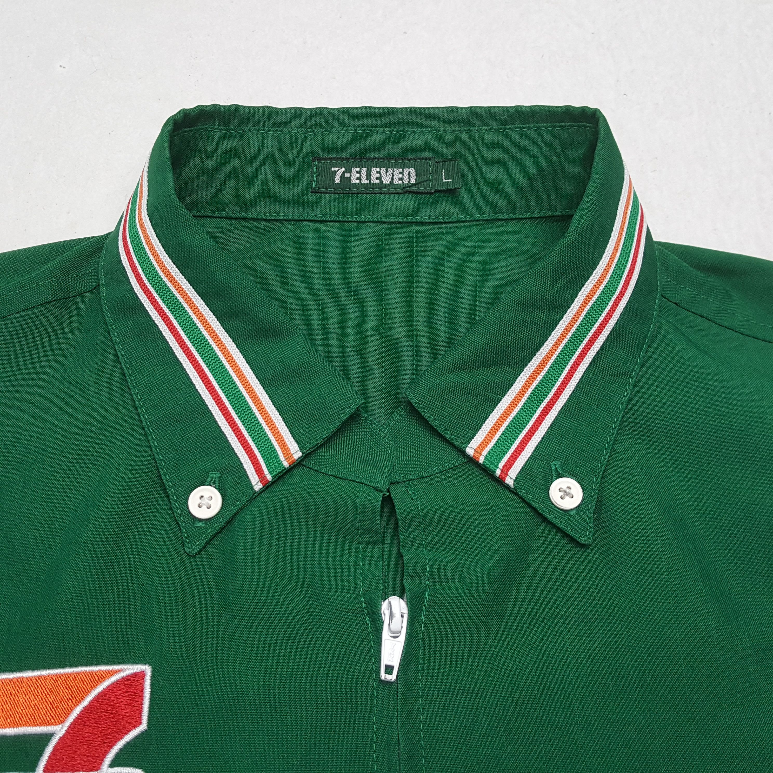 Vintage Vintage 7-Eleven Japanese Working Uniform Jacket RR28 Size US L / EU 52-54 / 3 - 7 Thumbnail