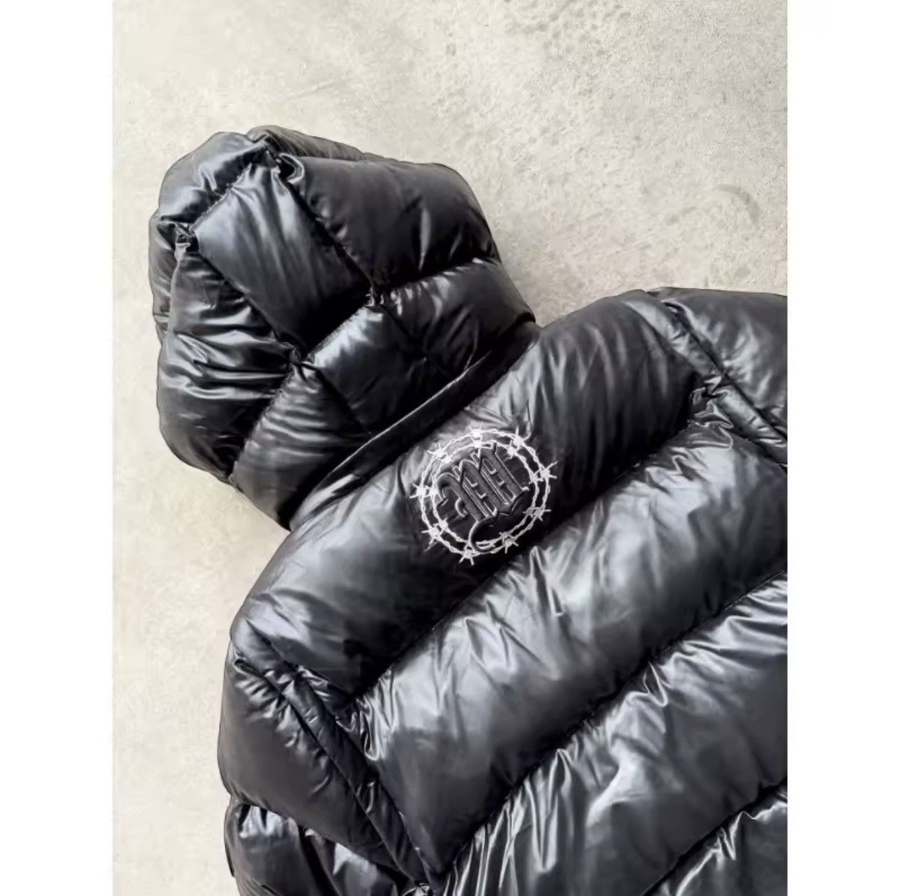 Other American Letter Embroidery Heavy Puffer Jacket Size US L / EU 52-54 / 3 - 2 Thumbnail