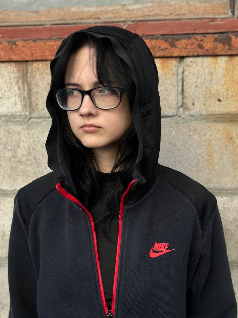 Nike VTG Nike Zip Hoodie Tech Fleece Size M Y2K 00s USA Hype Size US M / EU 48-50 / 2 - 5 Thumbnail