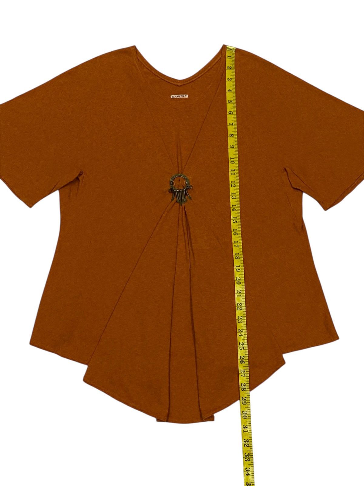 Kapital Kapital Layered Crewneck Short Sleeved Shirt Size M / US 6-8 / IT 42-44 - 12 Thumbnail