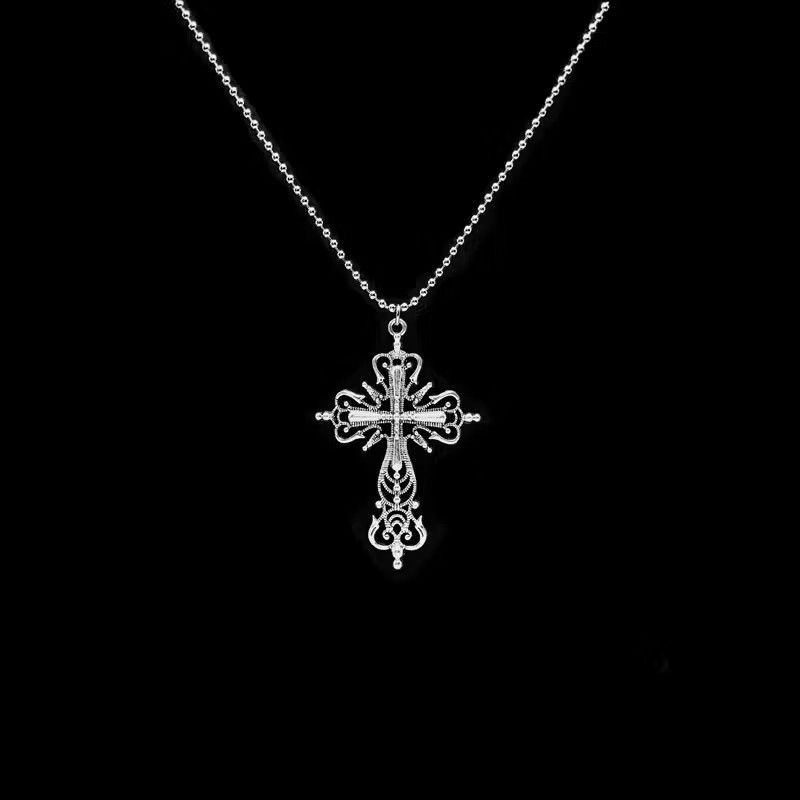 Jewelry Gothic Cross Necklace Size ONE SIZE - 1 Thumbnail