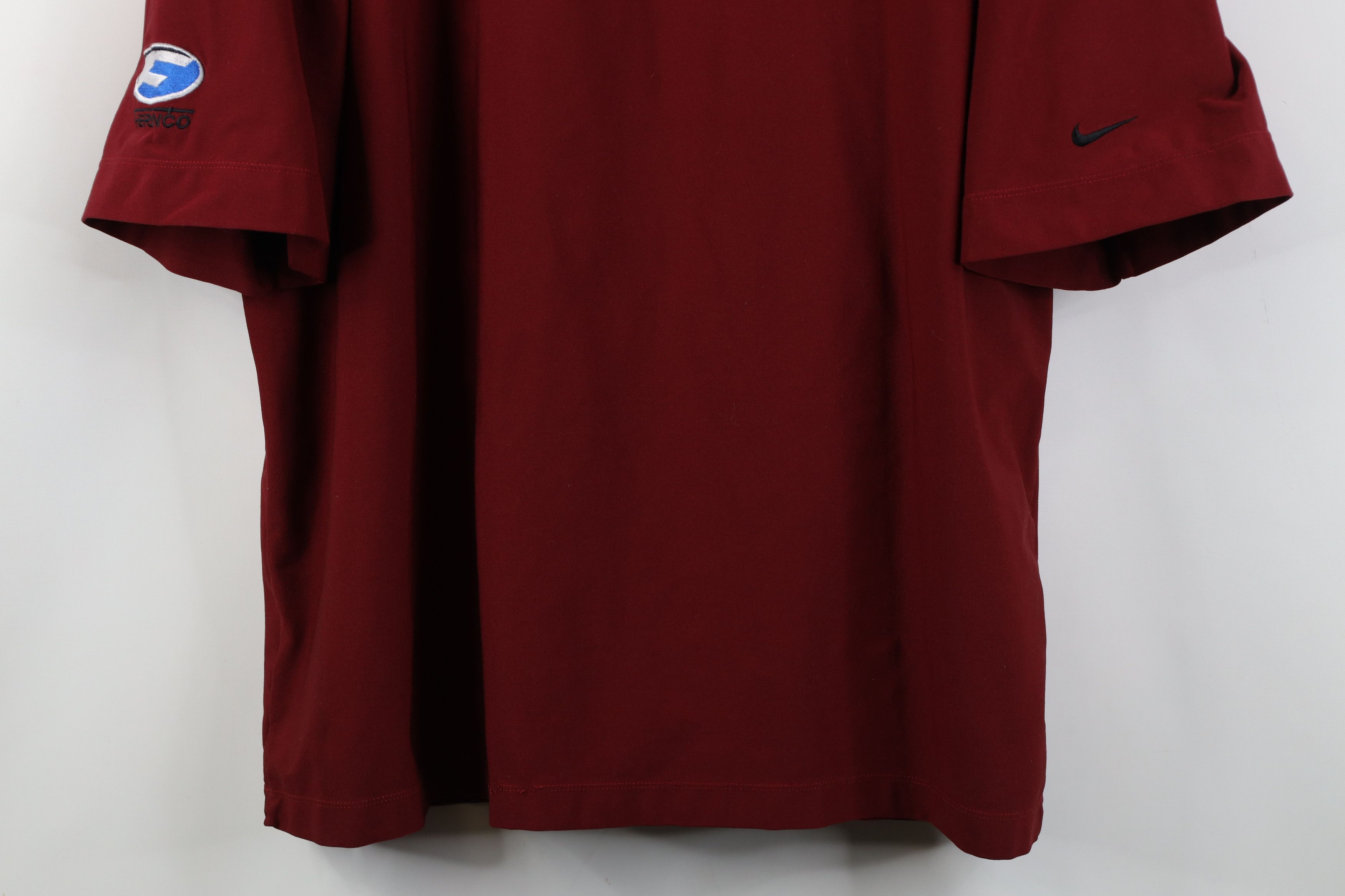 Nike Vintage Nike Golf Mini Swoosh Mock Neck Short Sleeve T-Shirt Size US XXL / EU 58 / 5 - 3 Thumbnail