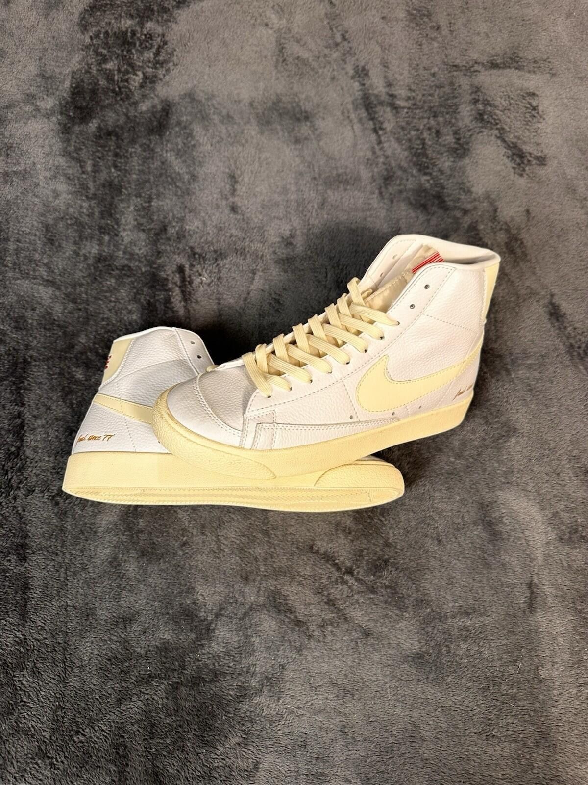 Nike Limited Nike Blazer Mid 77 “Popcorn” Leather Sneakers Size US 8 / EU 41 - 2 Thumbnail