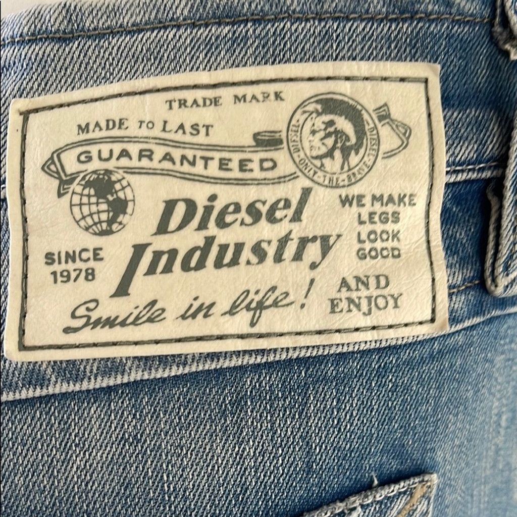Diesel Diesel Zivy Women's Blue Distressed Jeans - size 28 Size 28" / US 6 / IT 42 - 2 Thumbnail
