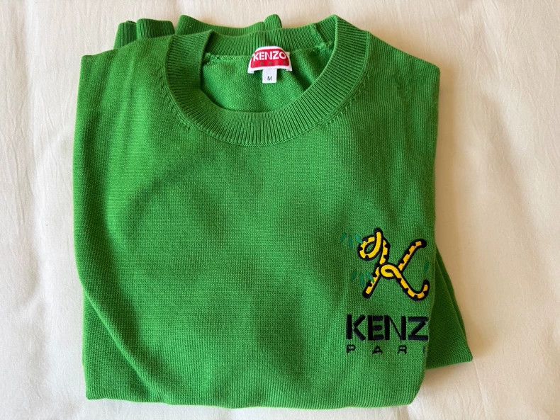 KENZO Men's Green Sweater M - dmc