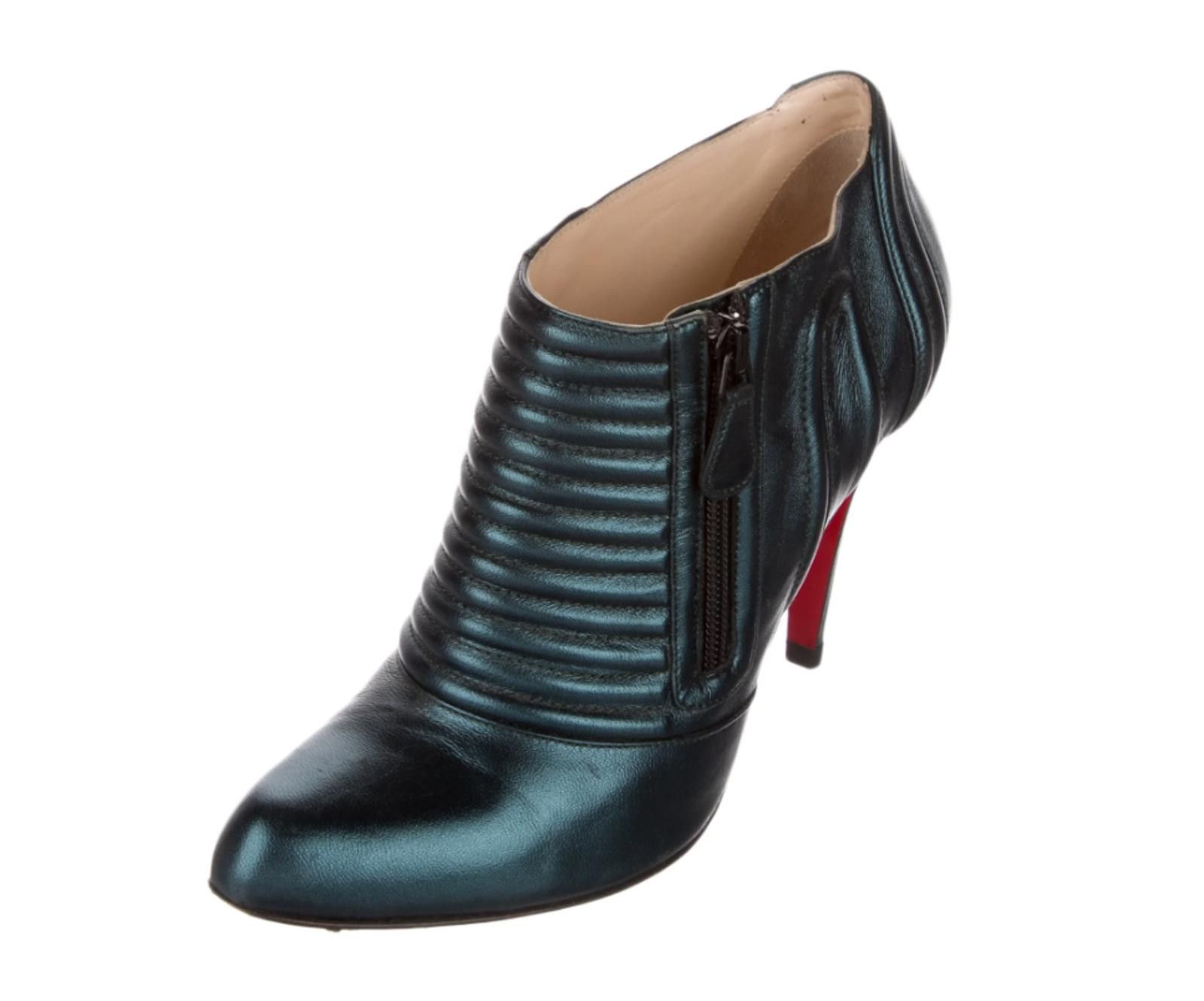 Christian Louboutin Christian Louboutin Sigourney 100 Ankle Boots, Sz US9 IT40 Size US 9 / IT 39 - 1 Thumbnail